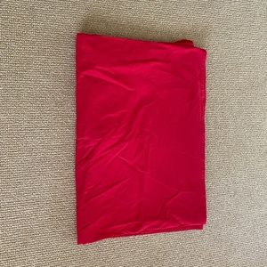 Gramercy Studio Red Tablecloth, Gently Used